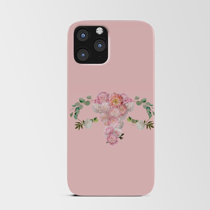 Floral Womb iPhone Card Case