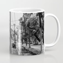 New Orleans Streetcar on a Rainy Day Coffee Mug