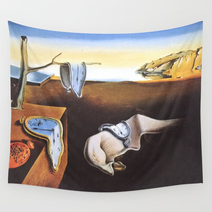 The Persistence of Memory by Salvador Dali Wall Tapestry