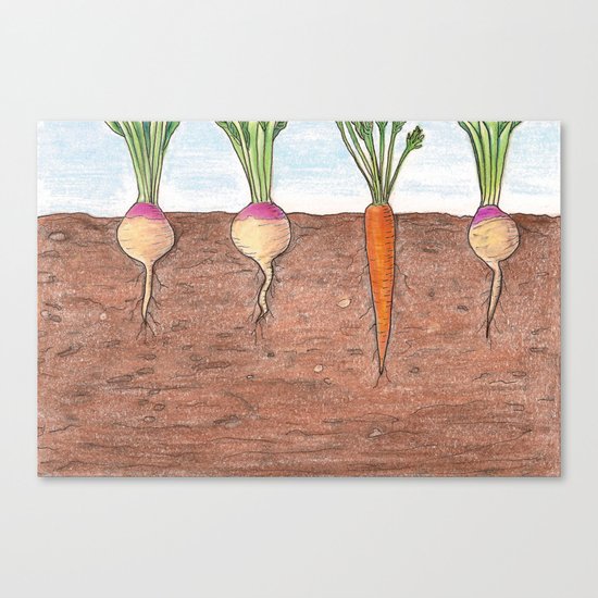 Subterranean Canvas Print