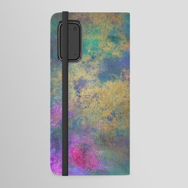 Peacock Grunge Android Wallet Case