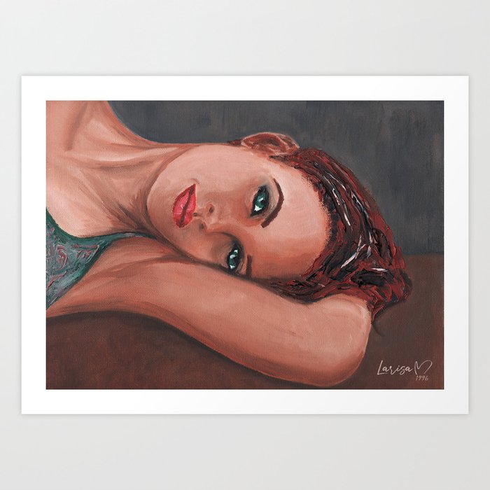 Ginger Art Print