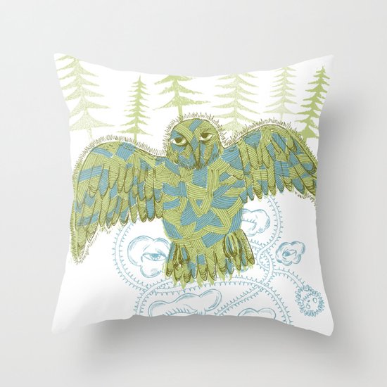 owl Throw Pillow