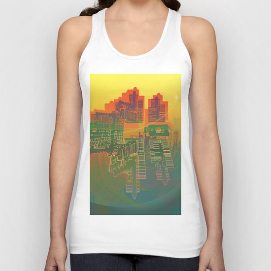 Station / Spatial Factor 19-12-16 Unisex Tank Top