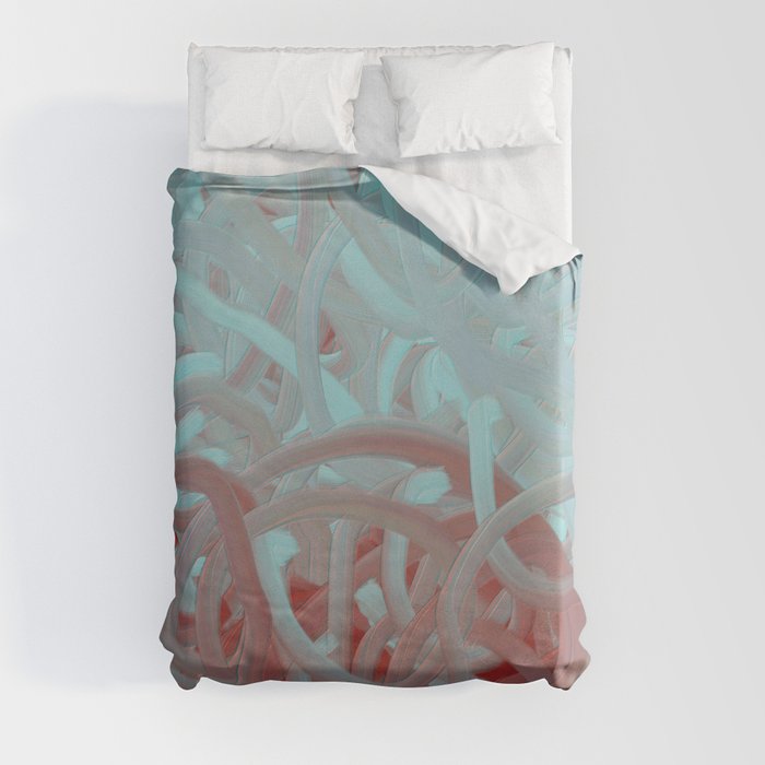 Expressionist Painting. Abstract 76. Duvet Cover