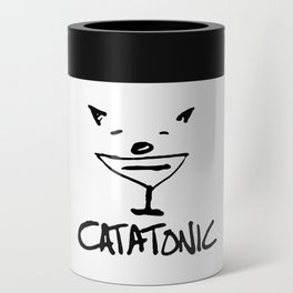 Catatonic - Funny Cat Meme Can Cooler