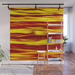 FIRE SCANNING TREE LINES Wall Mural