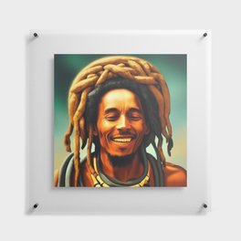 RASTA GOD Floating Acrylic Print