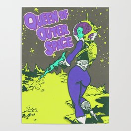 QUEEN OF OUTER SPACE Poster