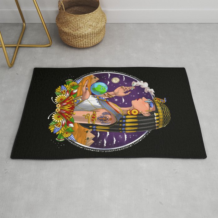 Ancient Egyptian Queen Cleopatra Rug