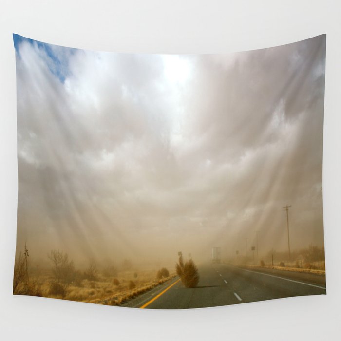 Dust Roll Wall Tapestry
