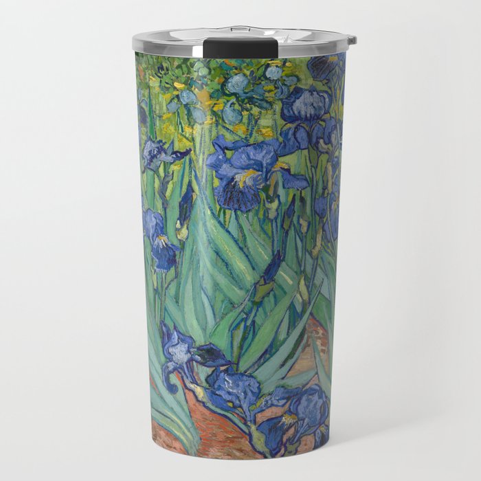Vincent van Gogh - Irises Travel Mug