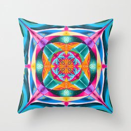 Mandala Good Evening Throw Pillow