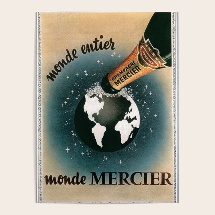 Пару постеров старой рекламы алкоголя. Шампанское Mercier Пару постеров старой рекламы алкоголя. Шампанское Mercier История,Алкоголь,Вино,Реклама