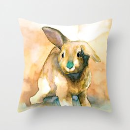 Bunny#18 Throw Pillow