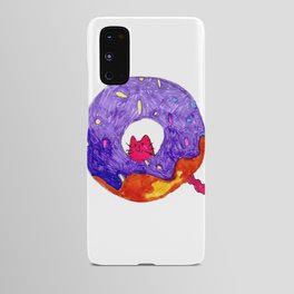 Cat In A Donut Android Case