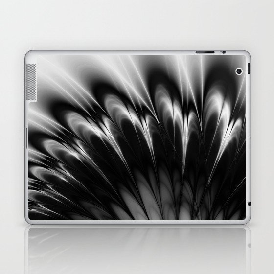 Black and White Elegance Laptop & iPad Skin