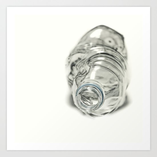 Bruised Bottle... Art Print