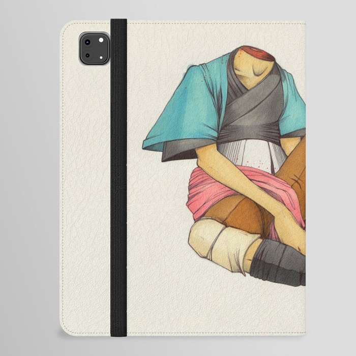 When I Was Little, My Father Was Famous. (No type) iPad Folio Case