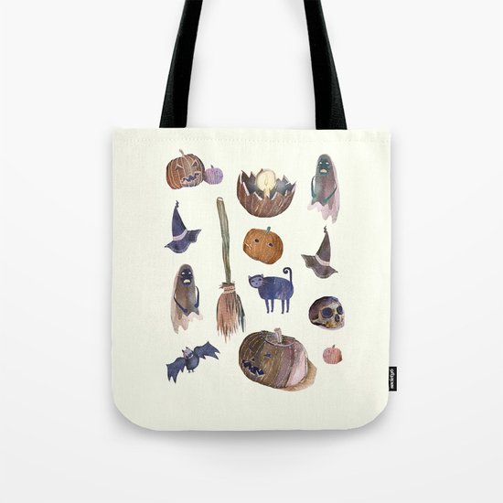 warm up halloween Tote Bag