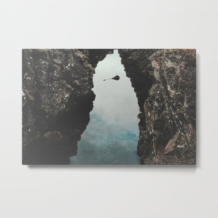 I left my heart in Iceland - landscape photography Metal Print