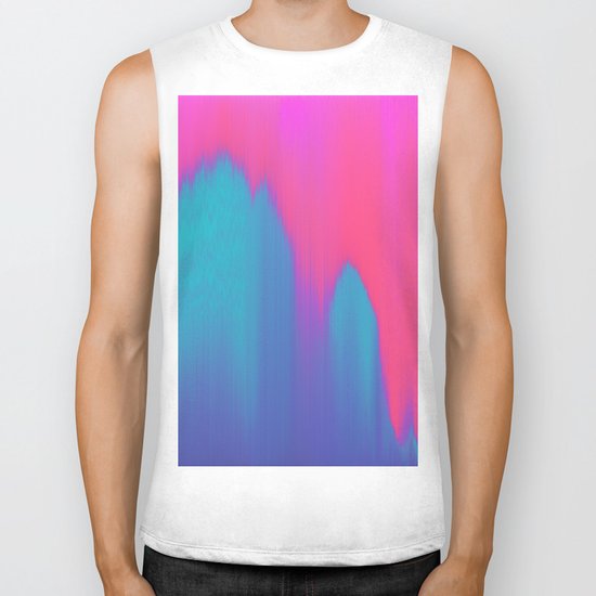 Pink Goo Biker Tank