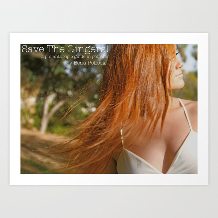 Save the Gingers #2 Art Print