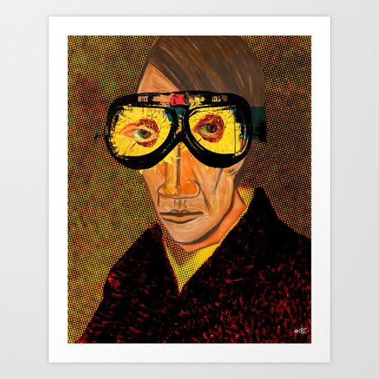 Pablo van Gogh 2 Art Print