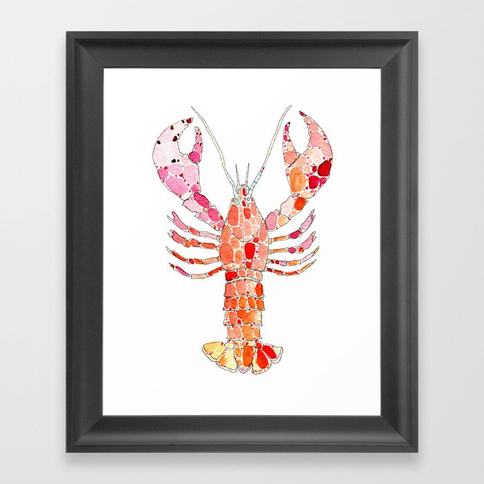 Lobster Framed Art Print