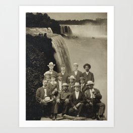 Niagara Movement founders, 1905 Art Print