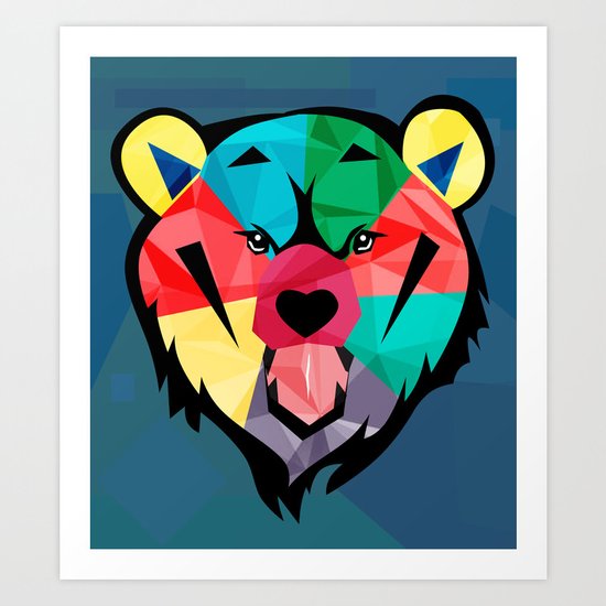 bear Art Print