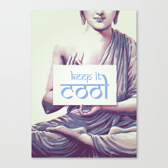 Keep it cool Canvas Print