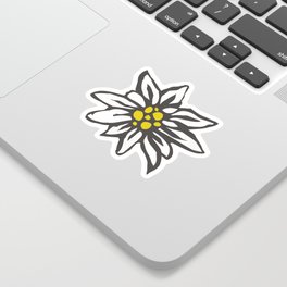 Edelweiss flower Sticker
