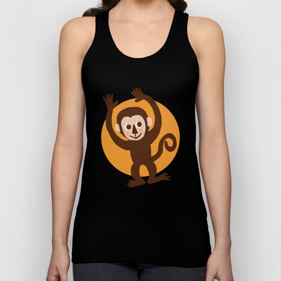 Monkey Unisex Tank Top