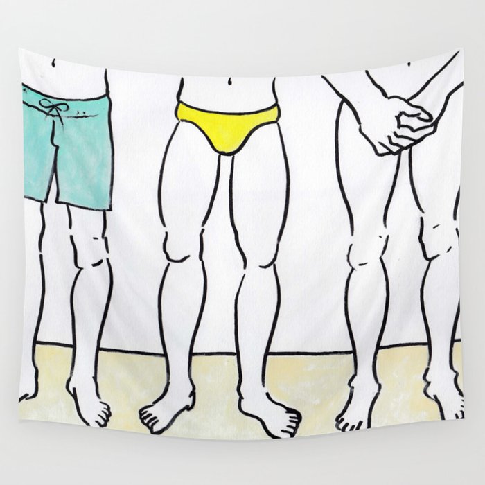 Swim shorts Wall Tapestry