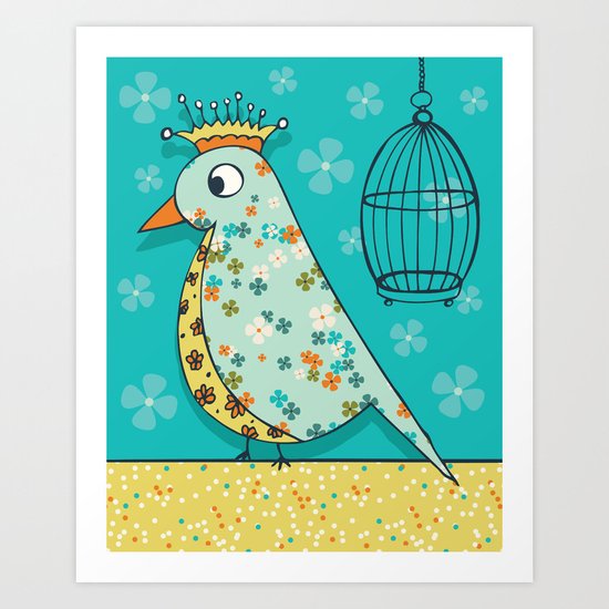 Tweedle De De Art Print