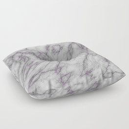 Purple Marble Floor Pillow