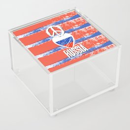 Peace, Love, Russia Acrylic Box