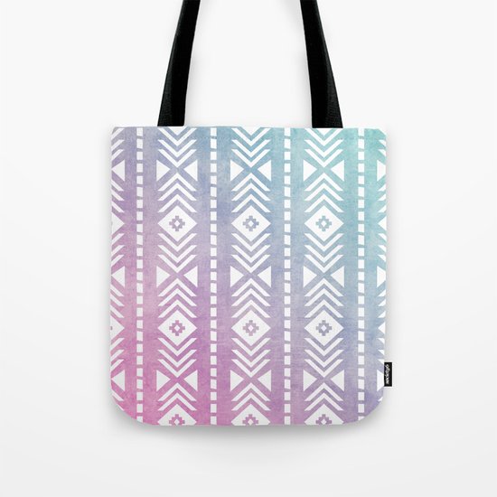 Aztec Pattern 12 Tote Bag