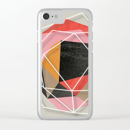 Fill & Stroke II Clear iPhone Case