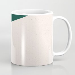 Emerald green abstract art Coffee Mug