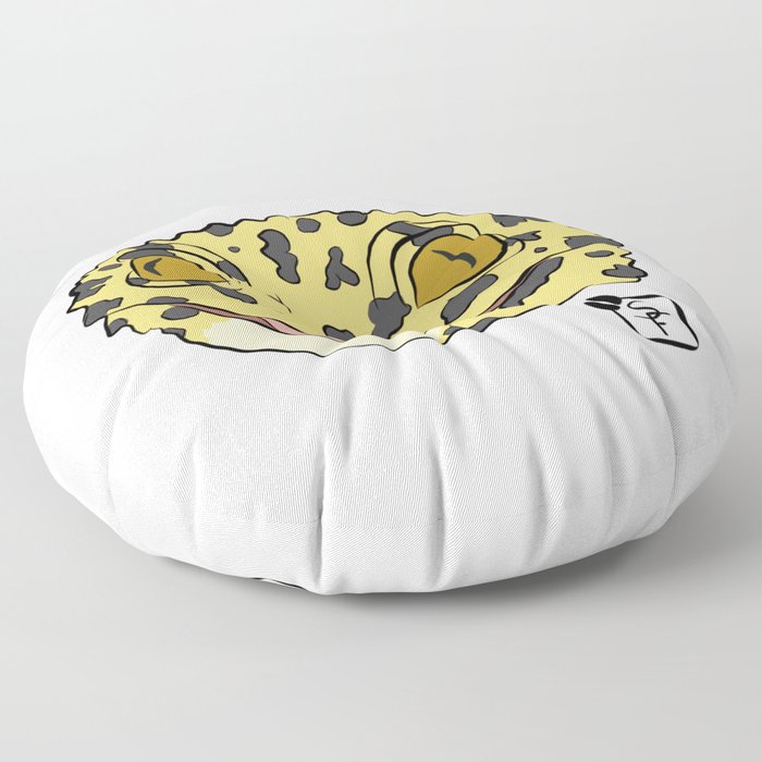 Leopard Gecko Floor Pillow