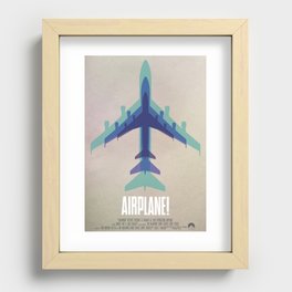 Airplane! Movie Poster Recessed Framed Print