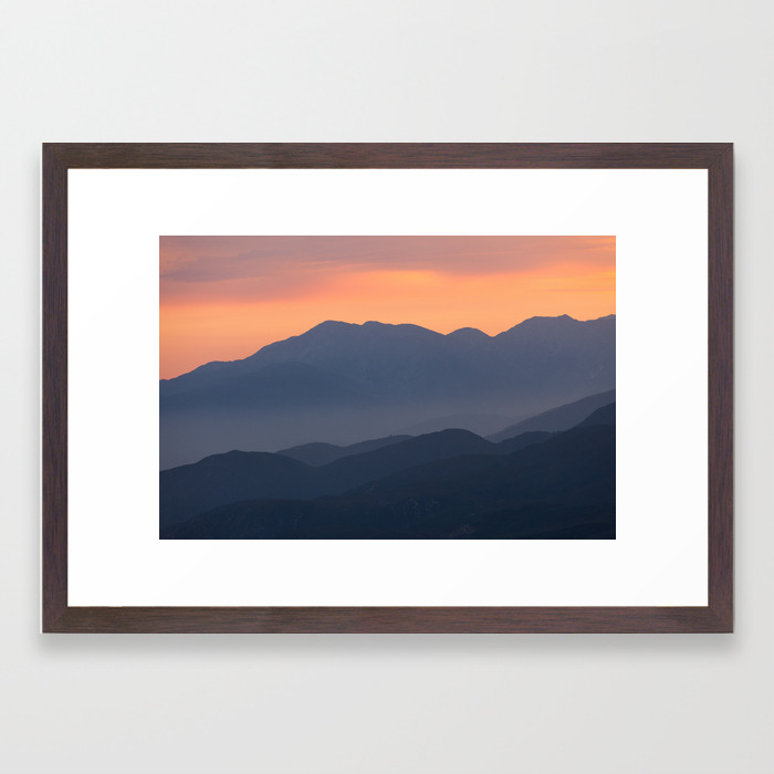Black Mountain Sunset \u2022 Fine Photography Print \u2022 Wall Art Photo \u2022 Telstra Tower \u2022 Canberra Australia \u2022 Bush Capital ACT \u2022 Pale Dusty Pink