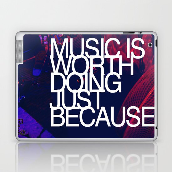 Music Laptop & iPad Skin