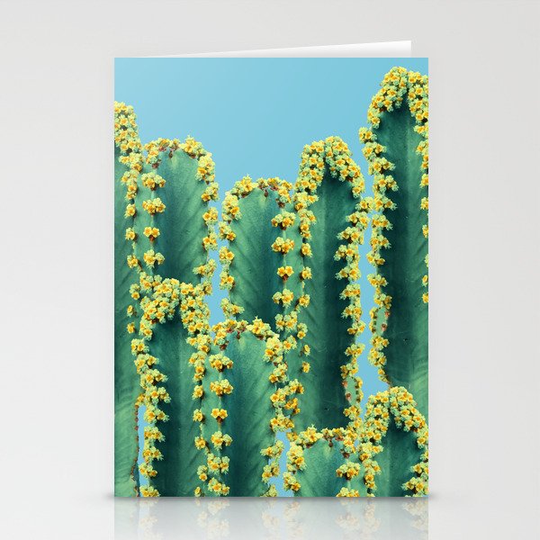 Adorned Cactus || #society6 #buyart #decor Stationery Cards