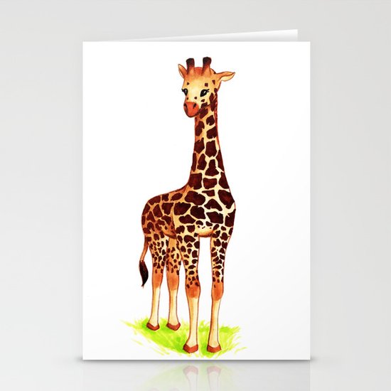 Giraffe Stationery Cards