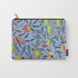 Fruit (Or Pomegranate) Illustration Art Print By William Morris Carry-All Pouch
