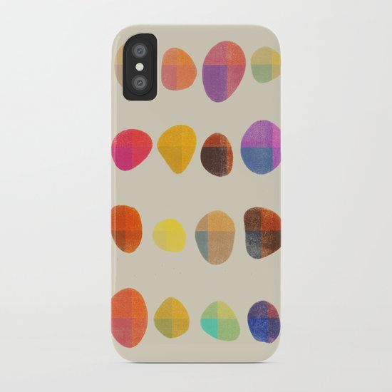 Painted Pebbles 4 iPhone Case