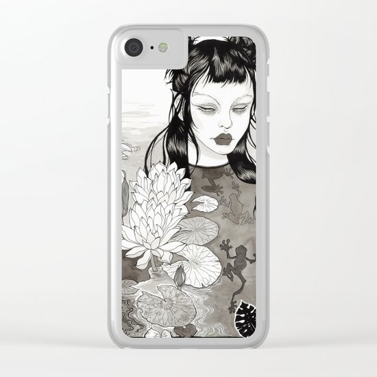 the frog princess Clear iPhone Case